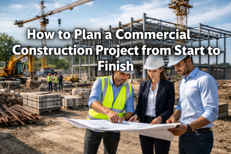 How to Plan a Commercial Construction Project from Start to Finish