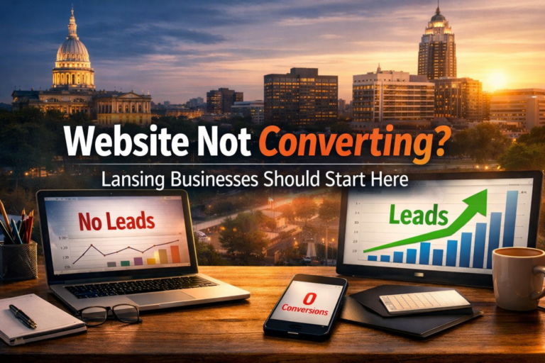 Website Not Converting? Lansing Businesses Should Start Here