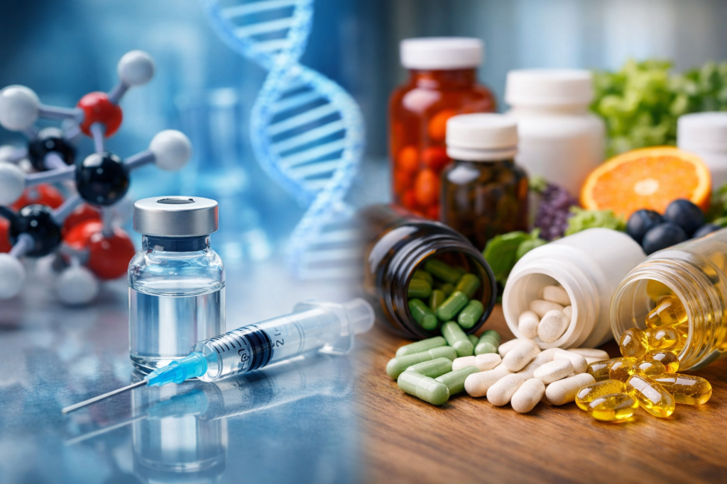 Peptide Therapy vs Supplements in Naples FL