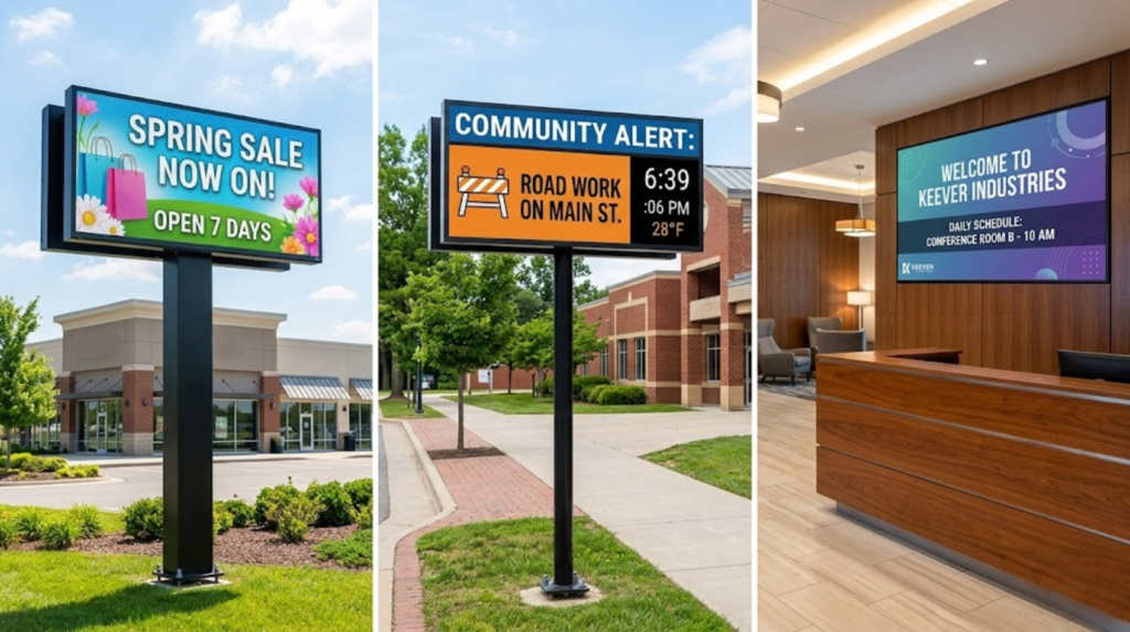 Most Effective Styles of Electronic Message Center