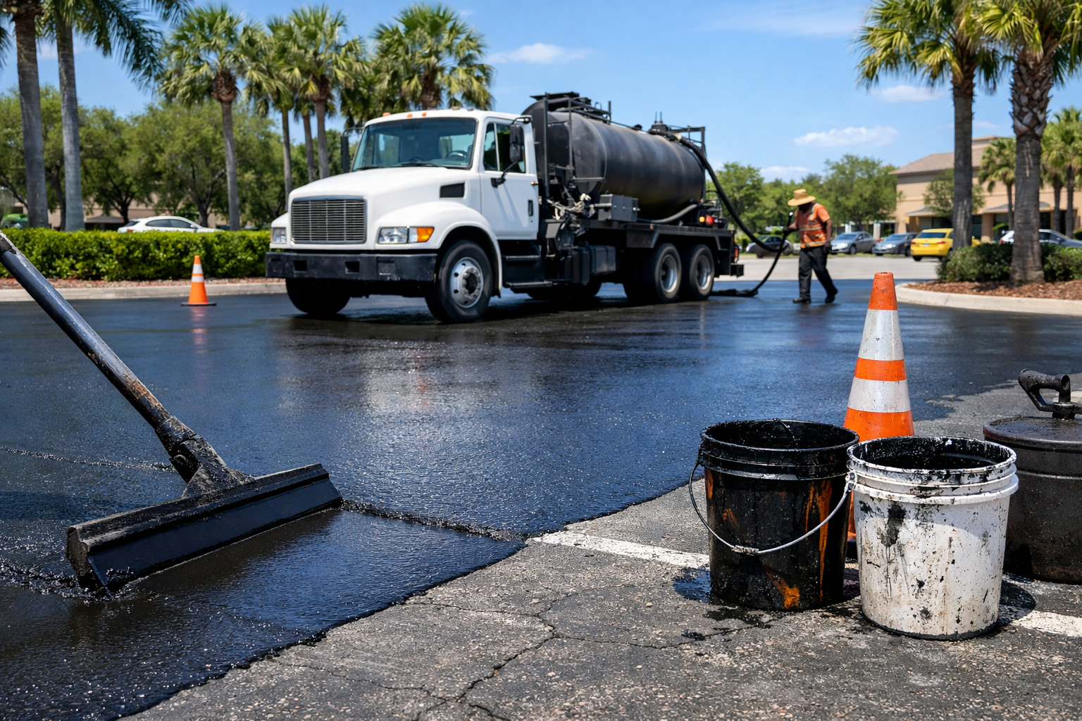 Top Benefits of Hiring Asphalt Sealcoating Fort Myers FL