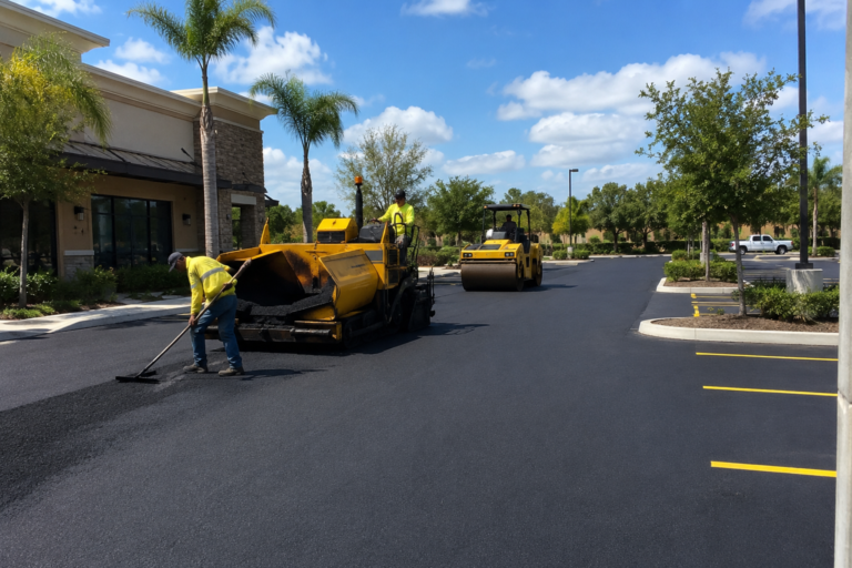 Guide to Working With Parking Lot Paving Bonita Springs
