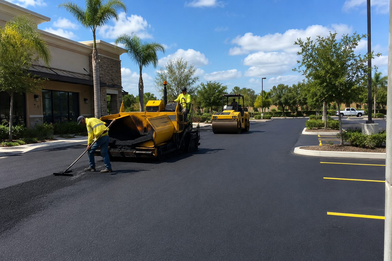 Guide to Working With Parking Lot Paving Bonita Springs