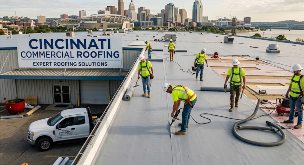 Top Signs You Need Cincinnati commercial roofing