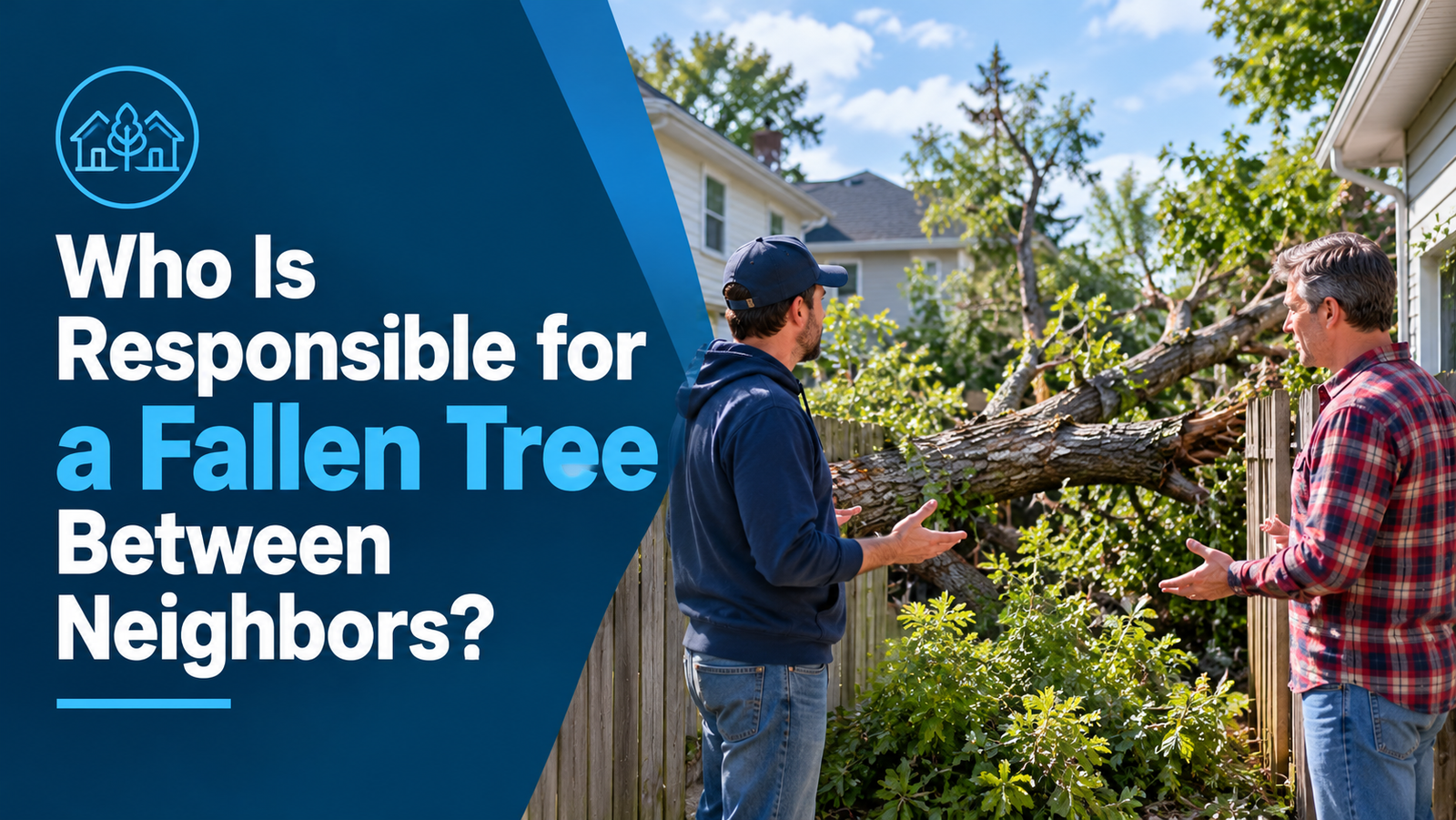 Who Is Responsible for a Fallen Tree Between Neighbors?